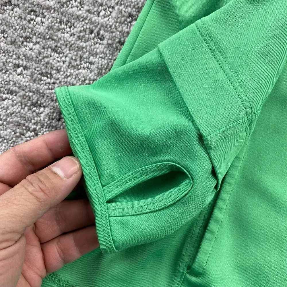 Champion Sweater Women Large L Green Full Zip Running Jogging Sports Activewear - Picture 8 of 15